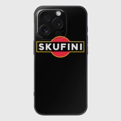 Чехол для iPhone 16 Pro силиконовый с защитой камеры Skufini