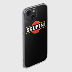 Чехол для iPhone 15 силиконовый с защитой камеры Skufini  - фото 2