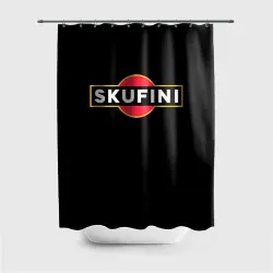 Штора 3D для ванной Skufini 