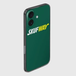 Чехол для iPhone 16 силиконовый с защитой камеры Skuf - way: для мужчины скуфа  - фото 2