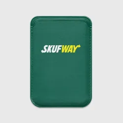Картхолдер Magsafe магнитный Skuf - way: для мужчины скуфа 