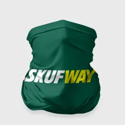 Бандана-труба 3D Skuf - way: для мужчины скуфа 