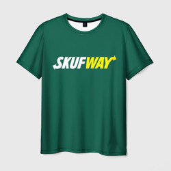Skuf - way  – Футболка с принтом купить со скидкой в -26%
