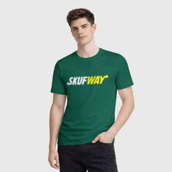 Мужская футболка 3D Skuf - way: для мужчины скуфа  - фото 2