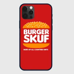 Чехол для iPhone 12 Pro Max Burger skuf 
