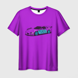 Mazda rx-7 фиолетовая crown граффити – Футболка с принтом купить со скидкой в -26%