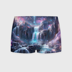 Волшебный ночной водопад – Мужские трусы 3D с принтом купить
