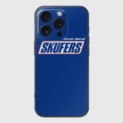 Чехол для iPhone 16 Pro силиконовый с защитой камеры Skufers