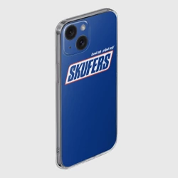 Чехол для iPhone 15 силиконовый с защитой камеры Skufers  - фото 2