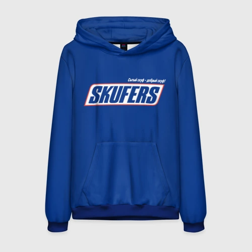 Мужская толстовка 3D Skufers 
