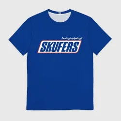 Мужская футболка 3D Skufers 