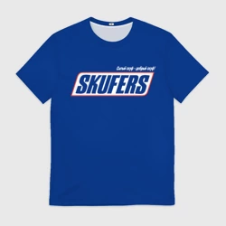 Мужская футболка 3D Skufers 