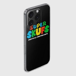 Чехол для iPhone 16 Pro Max силиконовый с защитой камеры Super skufs  - фото 2