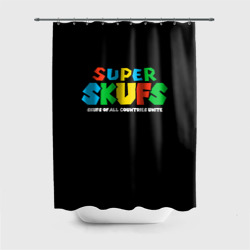 Штора 3D для ванной Super skufs 