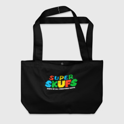 Super skufs  – Пляжная сумка 3D с принтом купить