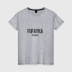 Fufayka – Футболка из хлопка с принтом купить со скидкой в -20%