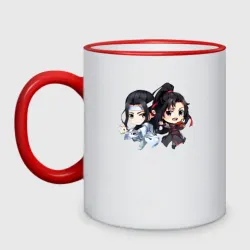 Кружка двухцветная Магистр дьявольского культа Ванцзи Лань 