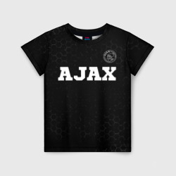 Ajax sport на темном фоне посередине – Детская футболка 3D с принтом купить со скидкой в -33%