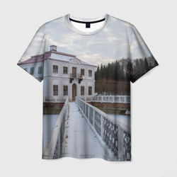 Петергоф дворец Марли – Мужская футболка 3D с принтом купить со скидкой в -26%