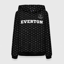 Everton sport на темном фоне посередине – Женская толстовка 3D с принтом купить со скидкой в -32%