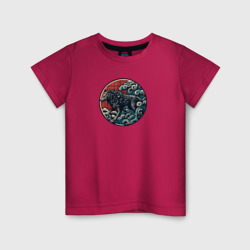 Оками волк призрак в облаках – Детская футболка хлопок с принтом купить со скидкой в -20%