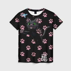 Little kitty – Женская футболка 3D с принтом купить со скидкой в -26%