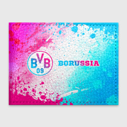 Borussia neon gradient style по-горизонтали – Обложка для студенческого билета с принтом купить со скидкой в -20%
