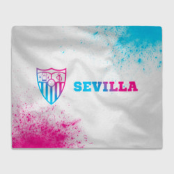 Sevilla neon gradient style по-горизонтали – Плед 3D с принтом купить со скидкой в -14%