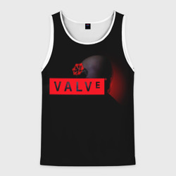 Valve afro logo – Мужская майка 3D с принтом купить