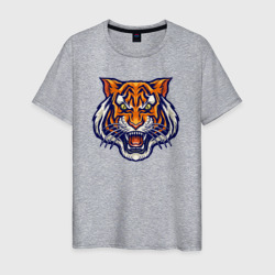 Стиль тигра – Мужская футболка хлопок с принтом купить со скидкой в -20%