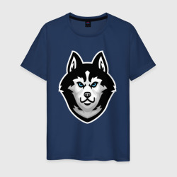 Волчонок – Мужская футболка хлопок с принтом купить со скидкой в -20%