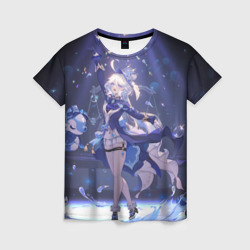 Genshin Impact Furina servants – Женская футболка 3D с принтом купить со скидкой в -26%