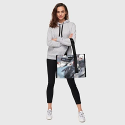 Сумка-шоппер 3D Genshin Impact Арлекино draw - фото 2