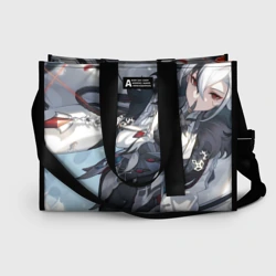 Сумка-шоппер 3D Genshin Impact Арлекино draw