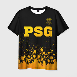 PSG - gold gradient посередине – Мужская футболка 3D с принтом купить со скидкой в -26%
