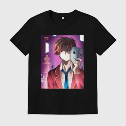 Мужская футболка хлопок Киётака Аянокоджи манипулятор