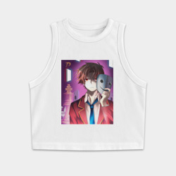 Женская укороченная майка-топ хлопок Киётака Аянокоджи манипулятор