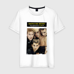 Depeche Mode - Singles  – Мужская футболка хлопок с принтом купить со скидкой в -20%