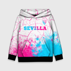 Sevilla neon gradient style посередине – Толстовка с принтом купить со скидкой в -20%