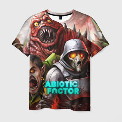Abiotic Factor и разные монстры – Мужская футболка 3D с принтом купить со скидкой в -26%
