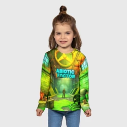 Детский лонгслив 3D Abiotic Factor атомный завод - фото 2