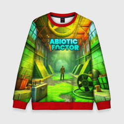 Детский свитшот 3D Abiotic Factor атомный завод