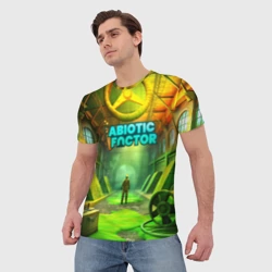 Мужская футболка 3D Abiotic Factor атомный завод - фото 2