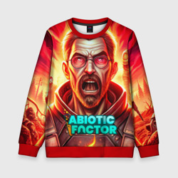 Детский свитшот 3D Abiotic Factor персонаж 