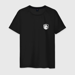 Тим Ликвид - логотип команды – Футболка из хлопка с принтом купить со скидкой в -20%