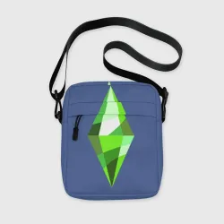 Сумка через плечо 3D Ромб sims
