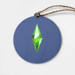 Деревянная игрушка круг Ромб sims