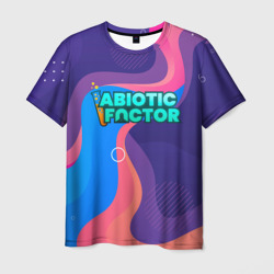 Abiotic Factor яркие полосы – Мужская футболка 3D с принтом купить со скидкой в -26%