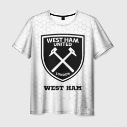 West Ham sport на светлом фоне – Футболка с принтом купить со скидкой в -26%