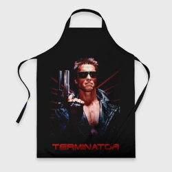 Фартук 3D Терминатор с пистолетом 